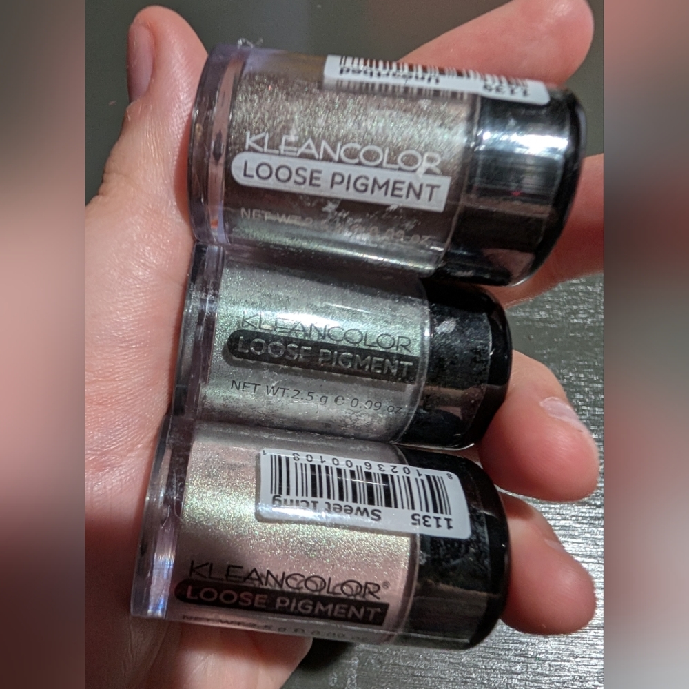 KleanColor Loose Pigment Set (3) Ct New Grow Time/Unearthed/Sweet Icing